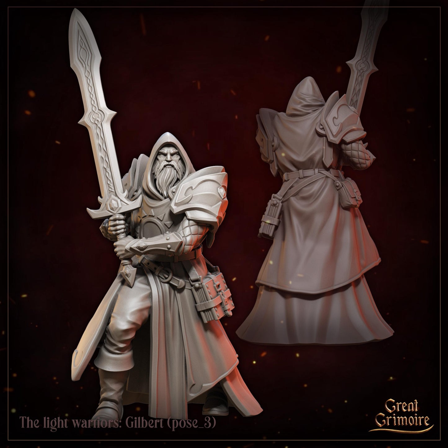 Gilbert (Battle Mage) | DND| TTRPG| by Great Grimoire